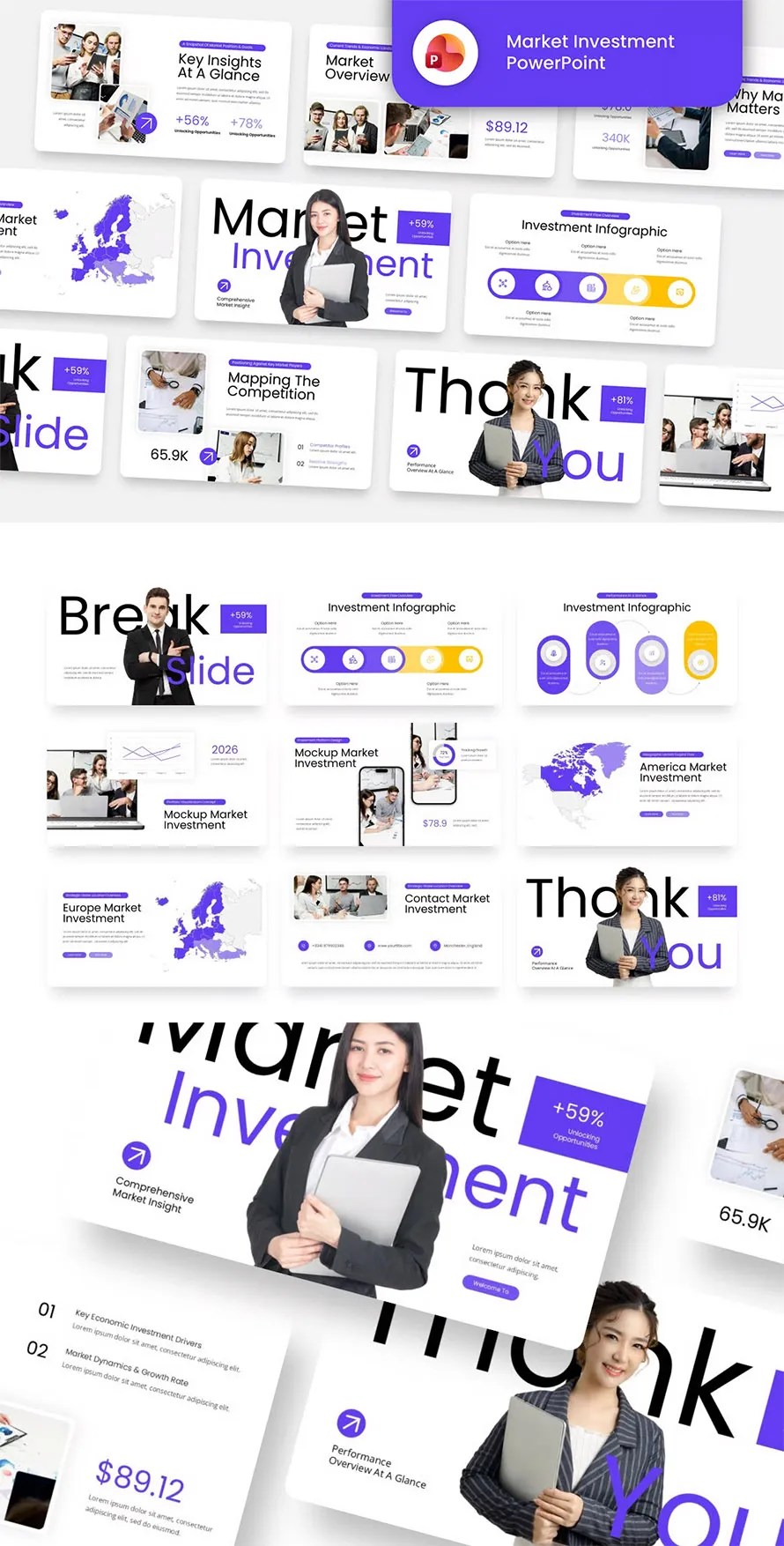 Market Investment PowerPoint Template