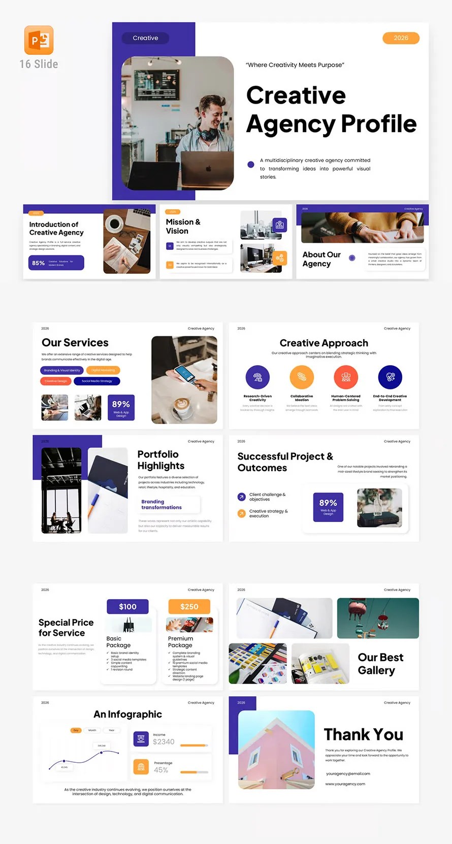 Creative Agency Profile Template