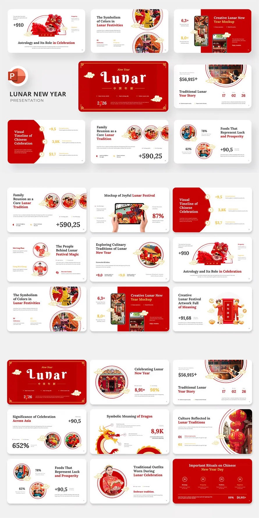 Lunar New Year PowerPoint Template