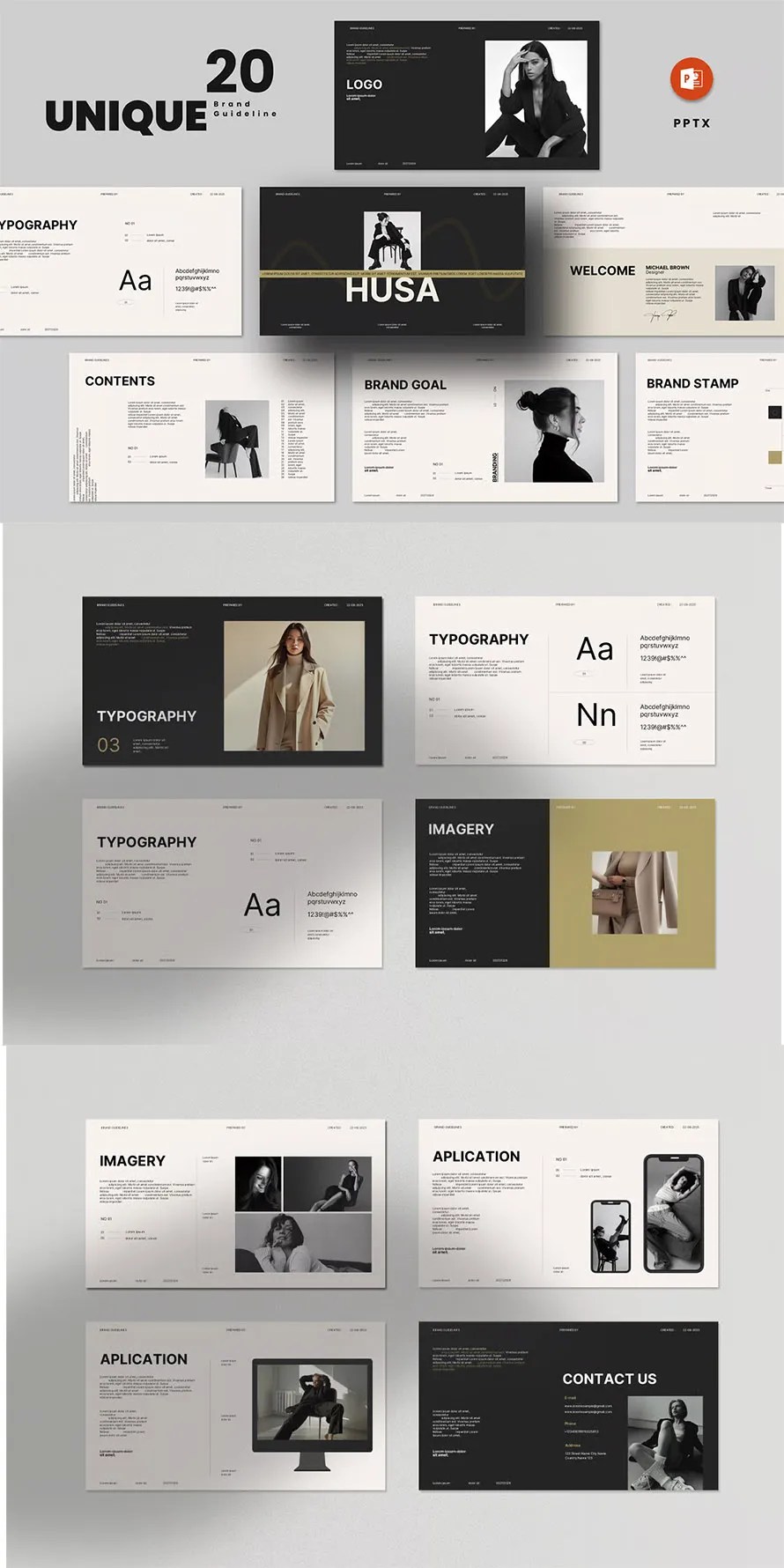 Brand Guidelines Presentation Template
