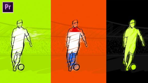 Soccer Intro Animation Template