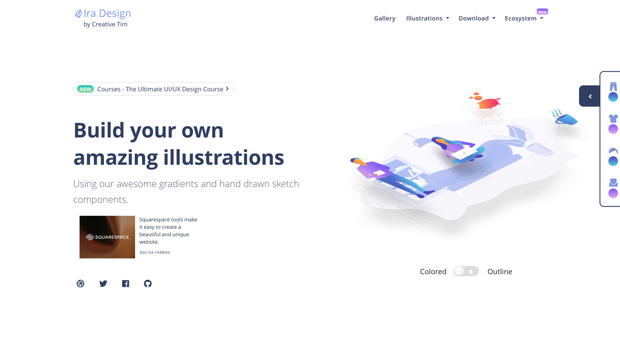 IRA Design open-source illustration builder