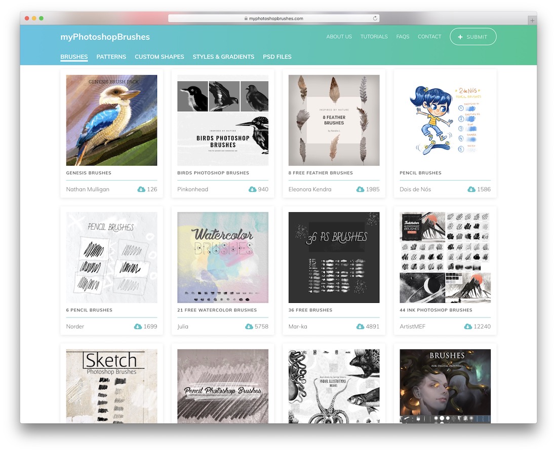 My Photoshop Brushes Resource